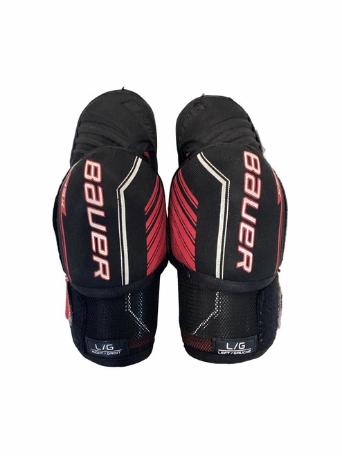 Vist Large View of Product Image Which is Bauer NSX ELBOW PADS JR Junior Elbow Pads LG