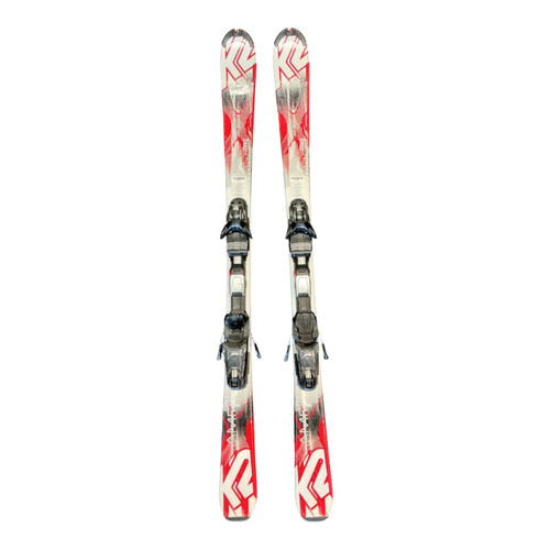 Vist Large View of Product Image Which is Used K2 AMP STRIKE 135 Boys DH Ski/Binding Red 135 cm
