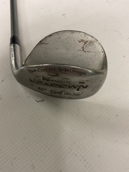 Vist Large View of Product Image Which is Used Knight UP AND DOWN Golf Wedge Mens RH 56 Degree