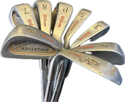 Vist Large View of Product Image Which is Used Wilson ADVANTAGE Mens Iron Set RH 3I-PW