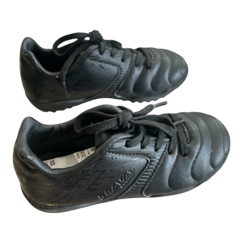Vist Large View of Product Image Which is Used Brava Soccer Turf Shoes Black Youth 11.0