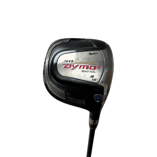 Vist Large View of Product Image Which is Used Nike SQ DYMO 2 Mens Fairway Wood Right Hand 3 Wood