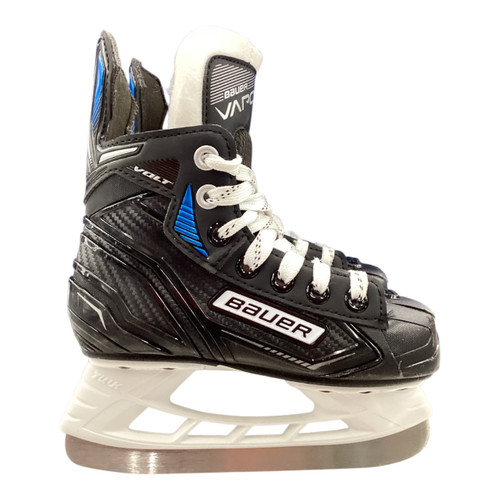 Vist Large View of Product Image Which is Used Bauer VOLT Youth Hockey Skate Youth 10.0