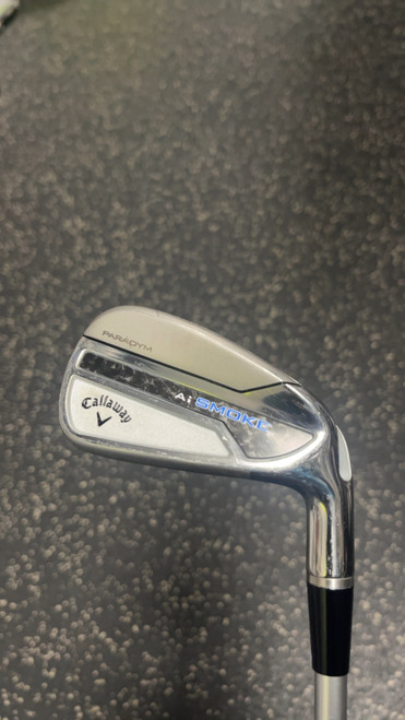 Vist Large View of Product Image Which is Used Callaway PARADYM AI SMOKE HL Mens Individual Iron RH 7 Iron