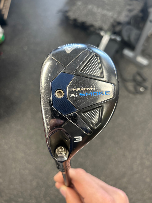 Vist Large View of Product Image Which is Used Callaway PARADYM AI SMOKE Mens Hybrid Club LH 3 Hybrid