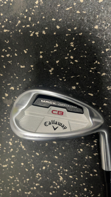 Vist Large View of Product Image Which is Used Callaway MACK DADDY CB Golf Wedge Mens RH 56 Degree
