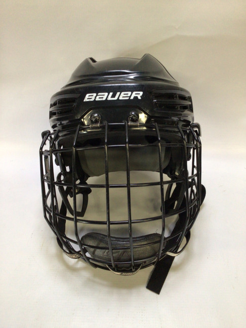 Vist Large View of Product Image Which is Used Bauer BAUER Helmet Cage Combo Black SM