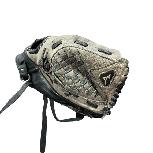Vist Large View of Product Image Which is Used Mizuno POWER CLOSE MMX1050P BB/SB Glove RH Throw Grey 10 1/2"