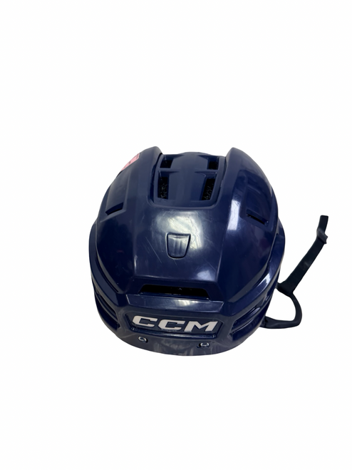 Vist Large View of Product Image Which is Used CCM TACKS 920 Hockey Helmet Navy Blue SM / HECC Certified Through 2031