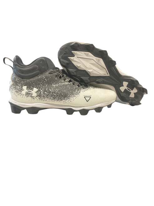 Vist Large View of Product Image Which is Used Under Armour LO BB/SB Cleats Black Senior 10