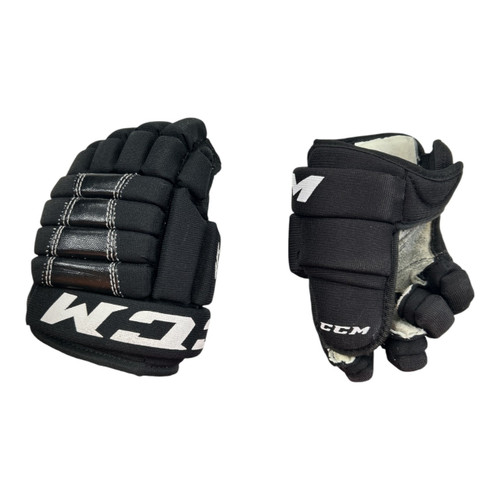 Vist Large View of Product Image Which is Used CCM 4R GLOVES 8IN Youth Gloves Black 8"