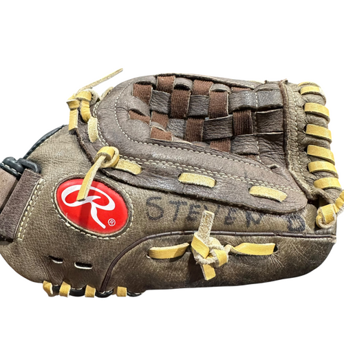 Vist Large View of Product Image Which is Used Rawlings HIGHLIGHT H150BRNC BB/SB Glove RH Throw None 11 1/2"
