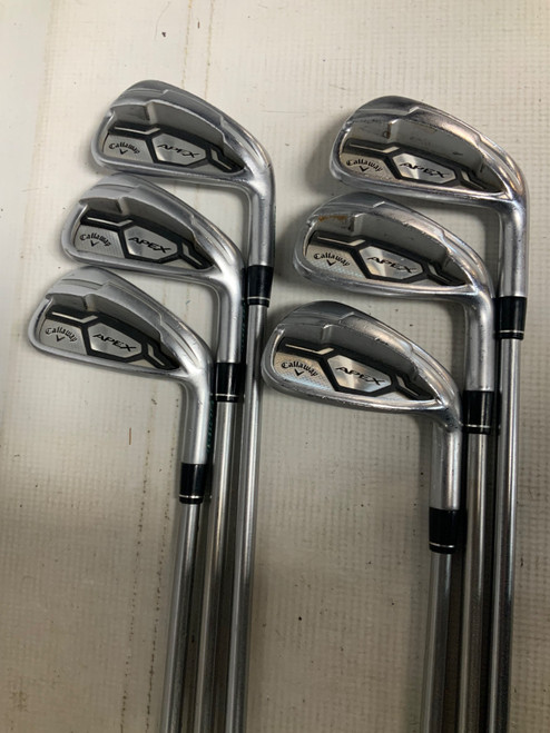 Vist Large View of Product Image Which is Used Callaway APEX FORGED CF16 Mens Iron Set RH 4I-9I
