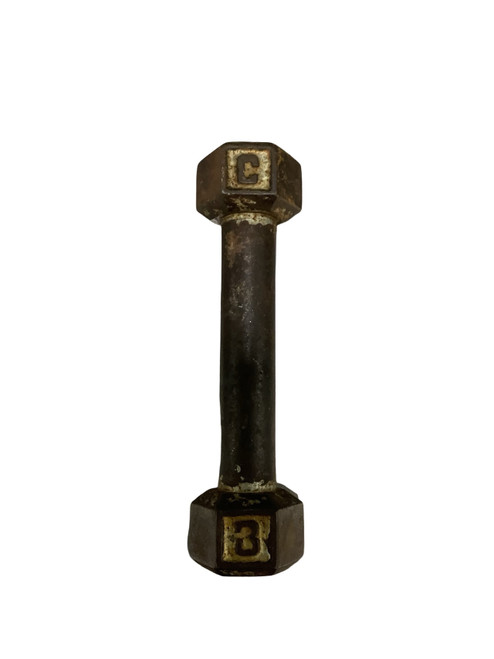 Vist Large View of Product Image Which is Used Hex Dumbbell (Each) 3 lb