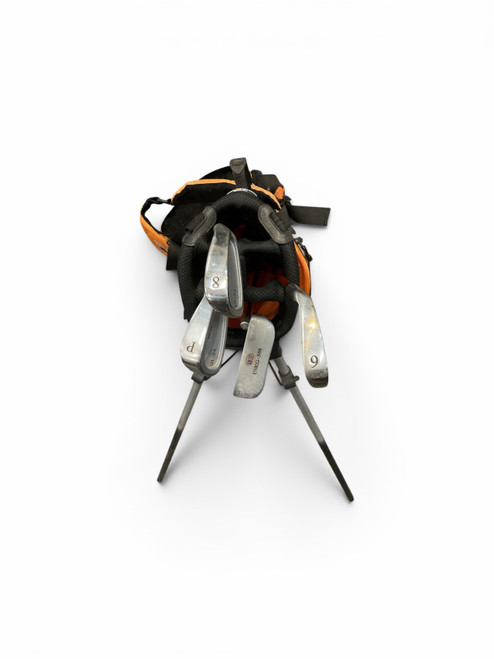 Vist Large View of Product Image Which is Used US Kids UL-24 5PC Jr Package Set RH Black And Orange 5 Piece