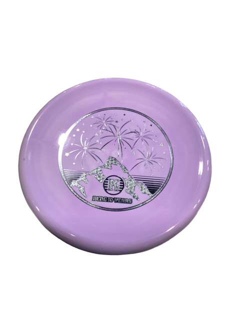 Vist Large View of Product Image Which is Used Kastaplast BERG Disc Golf Putter Purple