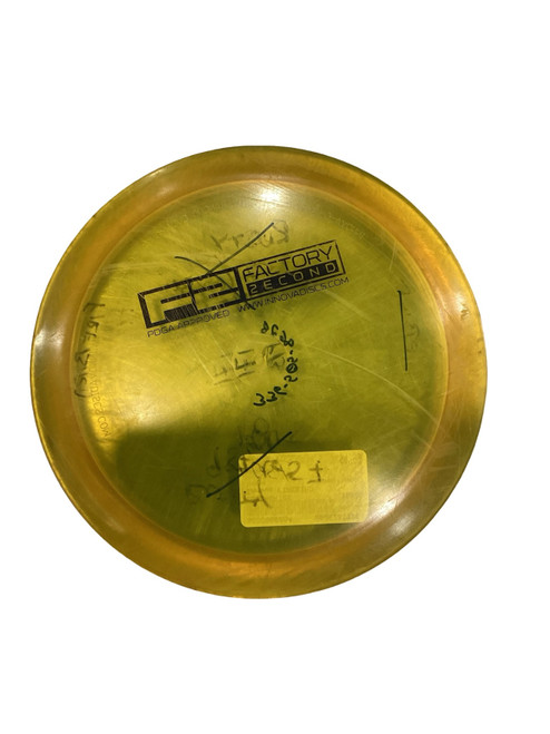 Vist Large View of Product Image Which is Used Innova FIREBIRD Disc Golf Driver Gold