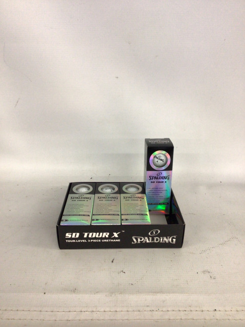Vist Large View of Product Image Which is Used Spalding SD TOUR X 12 Pack - Golf Balls