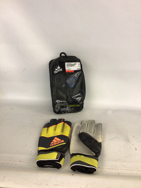 Vist Large View of Product Image Which is Used Adidas PREDATOR Soccer Goalie Gloves Black 6