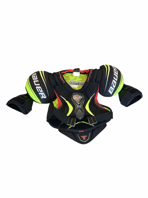 Vist Large View of Product Image Which is Bauer X 2.9 JR SHOULDER PADS Junior Shoulder Pads MD
