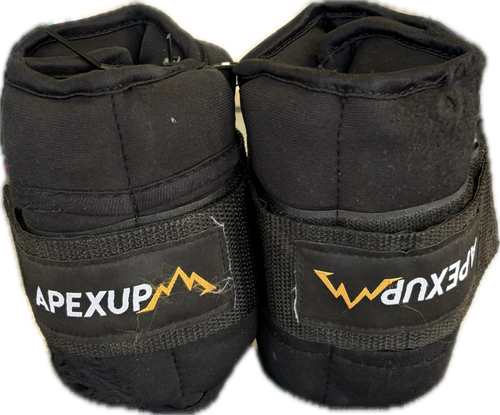 Vist Large View of Product Image Which is Used Ankle Weights Black 10 lb