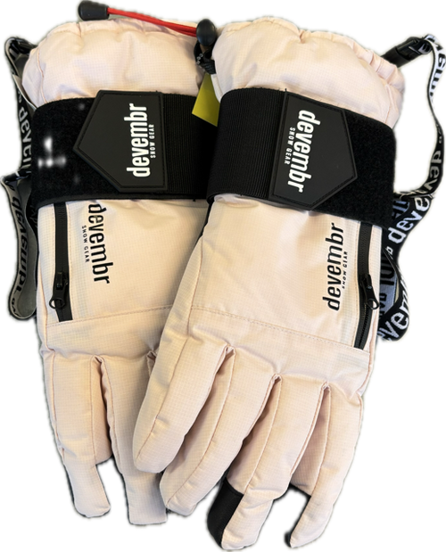 Vist Large View of Product Image Which is Used Outerwear Womens Gloves Pink SM