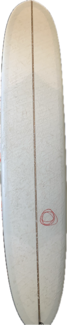 Vist Large View of Product Image Which is Used IMPERFECTS PINTAIL MADERA Surfboard White 9Ft 4In