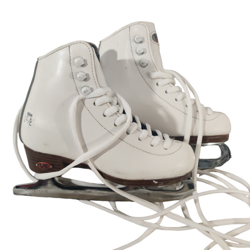 Vist Large View of Product Image Which is Used Riedell 17 Youth 12.5 Junior Figure Skates