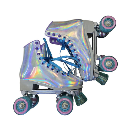 Vist Large View of Product Image Which is Used Impala QUAD ROLLER SKATES Senior Roller Quad Skates Grey Senior 7