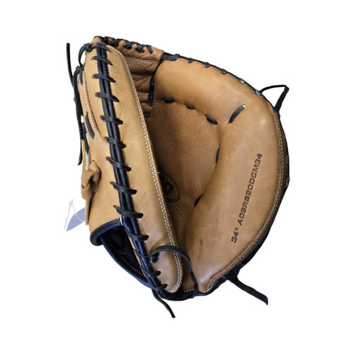 Vist Large View of Product Image Which is Used Wilson A950 GLOVE 34IN BB/SB Catchers RH Throw Brown 34"