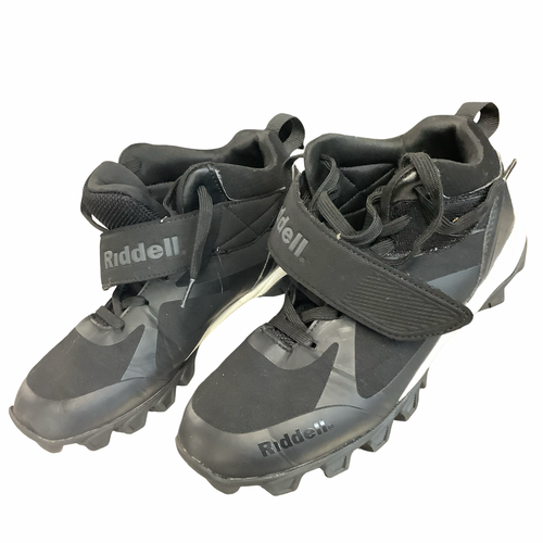 Vist Large View of Product Image Which is Used Riddell Adult FB Cleats Black Senior 7