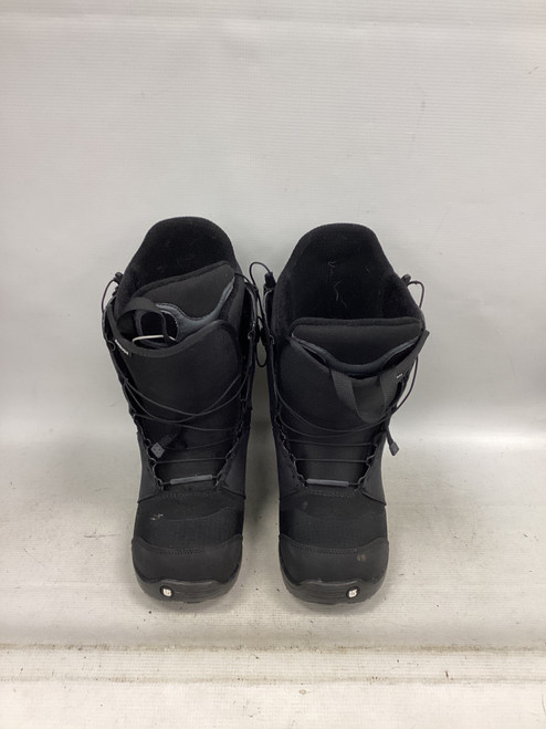 Vist Large View of Product Image Which is Used Burton AMBUSH IMPRINT 3 Mens Snowboard Boots Black Senior 10