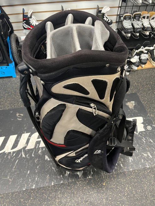 Vist Large View of Product Image Which is Used Taylormade BAG Mens Stand Bag Black