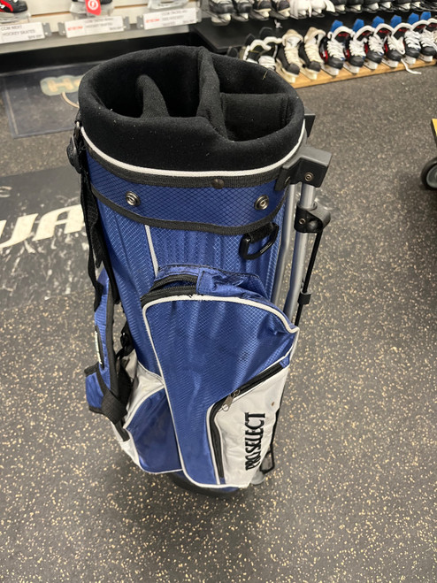 Vist Large View of Product Image Which is Used Pro Select BAG Jr Stand Bag Navy Blue