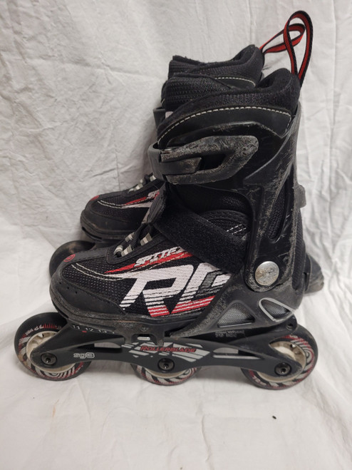 Vist Large View of Product Image Which is Used Rollerblade RB Child Roller Quad Skates Black Adjustable