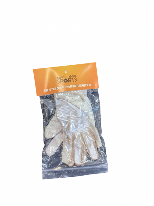 Vist Large View of Product Image Which is Used Nike BB/SB Batting Gloves White XL