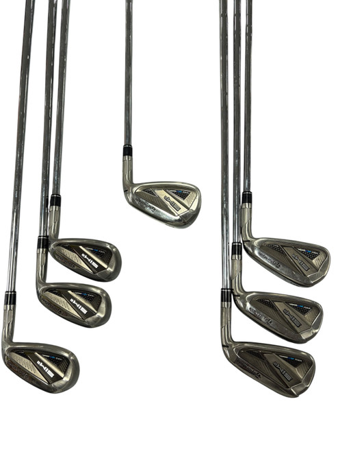 Vist Large View of Product Image Which is Used Taylormade SIM 2 MAX Mens Iron Set RH 5I-GW/AW
