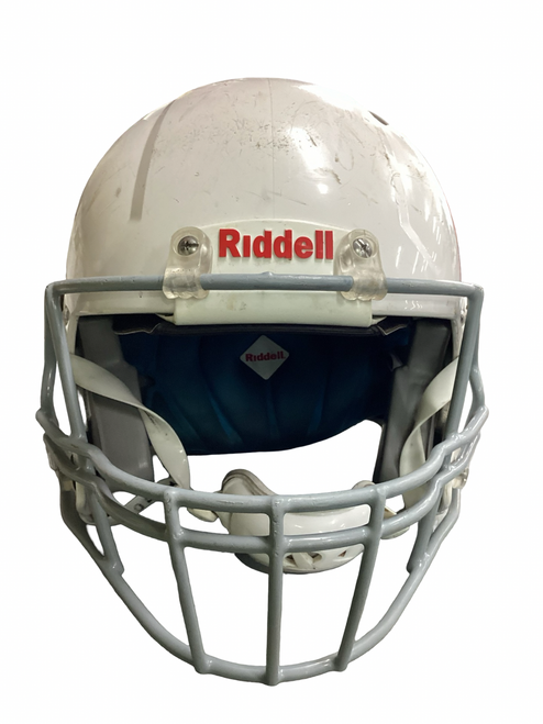 Vist Large View of Product Image Which is Used Riddell SPEED CLASSIC ICON FB Helmet White MD
