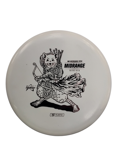 Vist Large View of Product Image Which is Used Prodigy Disc M4 Disc Golf Mid Range White