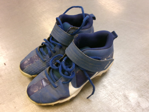 Vist Large View of Product Image Which is Used Under Armour BRYCE HAPER BB/SB Cleats Navy Blue Youth 13.0