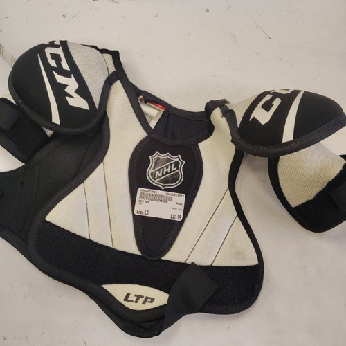 Vist Large View of Product Image Which is Used CCM NHL Youth Shoulder Pads LG