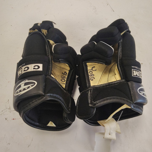 Vist Large View of Product Image Which is Used Bauer TACKS 492 Junior Gloves Black 11"
