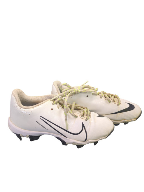 Vist Large View of Product Image Which is Used Nike DIAMOND BB/SB Cleats White Junior 02.5
