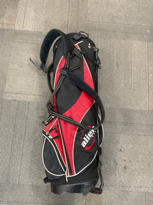 Vist Large View of Product Image Which is Used Alien 7 WAY STAND BAG Mens Stand Bag Black And Red