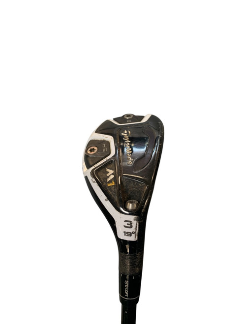 Vist Large View of Product Image Which is Used Taylormade 19 DEG M1 3 HYBRID RESCUE Mens Hybrid Club RH 3 Hybrid