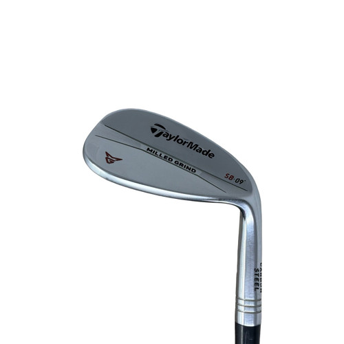 Vist Large View of Product Image Which is Used Taylormade MILLED GRIND SB 09 Golf Wedge Mens RH 52 Degree