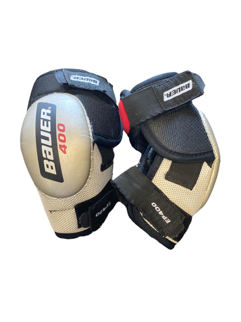 Vist Large View of Product Image Which is Used Bauer 400 Senior Elbow Pads XL