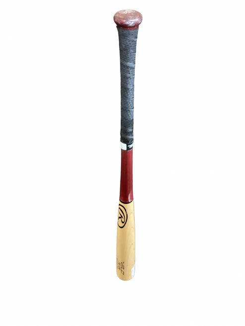 Vist Large View of Product Image Which is Used Rawlings VELO PA110N BB/SB Wood Bat 33"