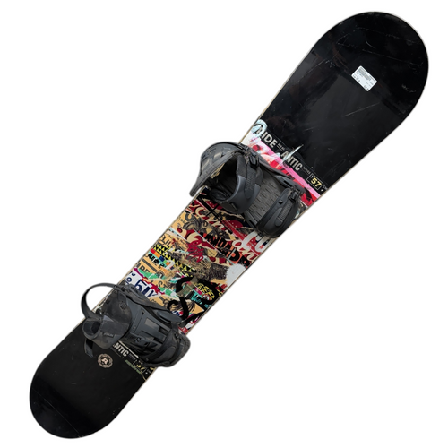 Vist Large View of Product Image Which is Used Ride ANTIC Mens Board/Bindings Black 157 cm