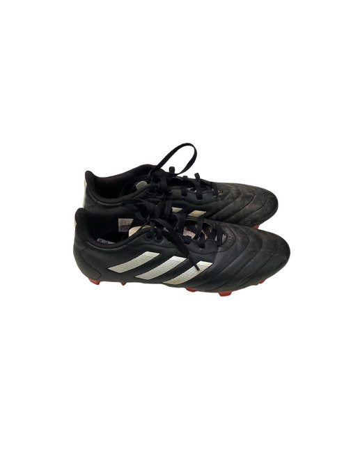 Vist Large View of Product Image Which is Used Adidas Soccer Cleats Black Senior 7.5